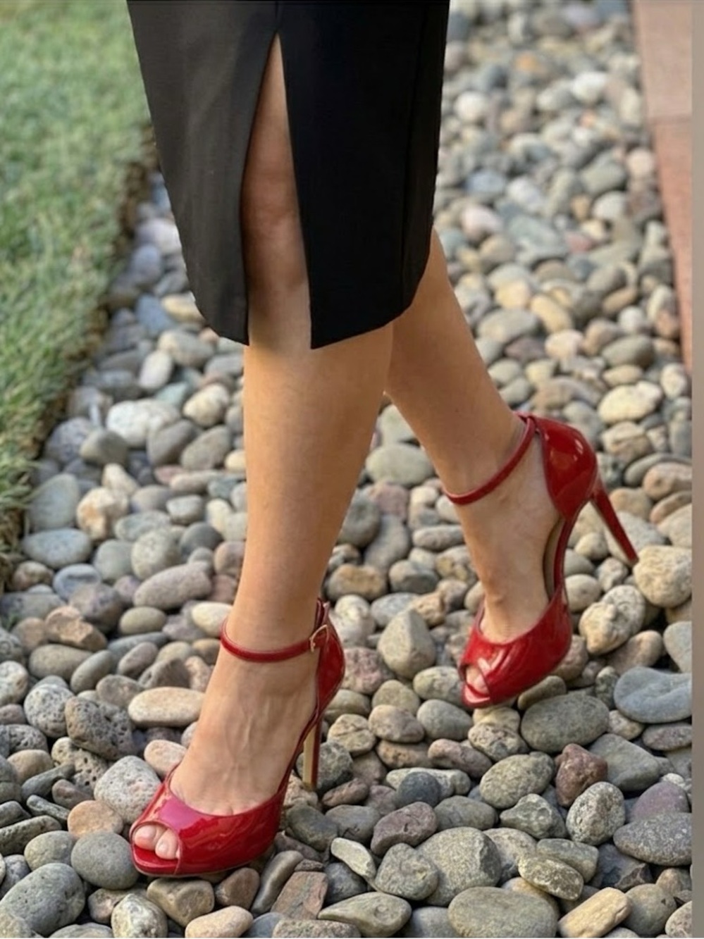 Ivanka Trump Red D’Orsay Stilettos Sexy Size 7